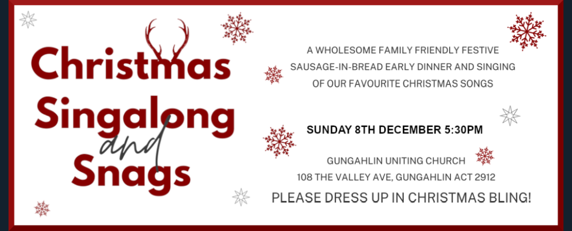 Christmas Singalong & Snags